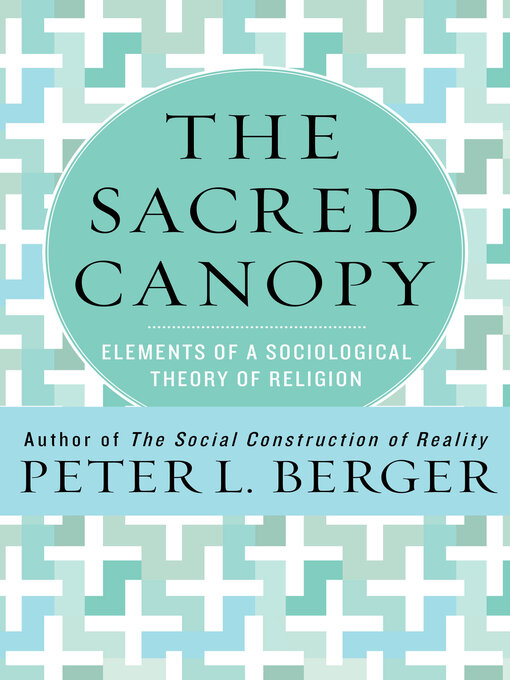 Upplýsingar um Sacred Canopy eftir Peter L. Berger - Biðlisti